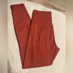 CRZ YOGA , S, rusty color, butt lifting design.